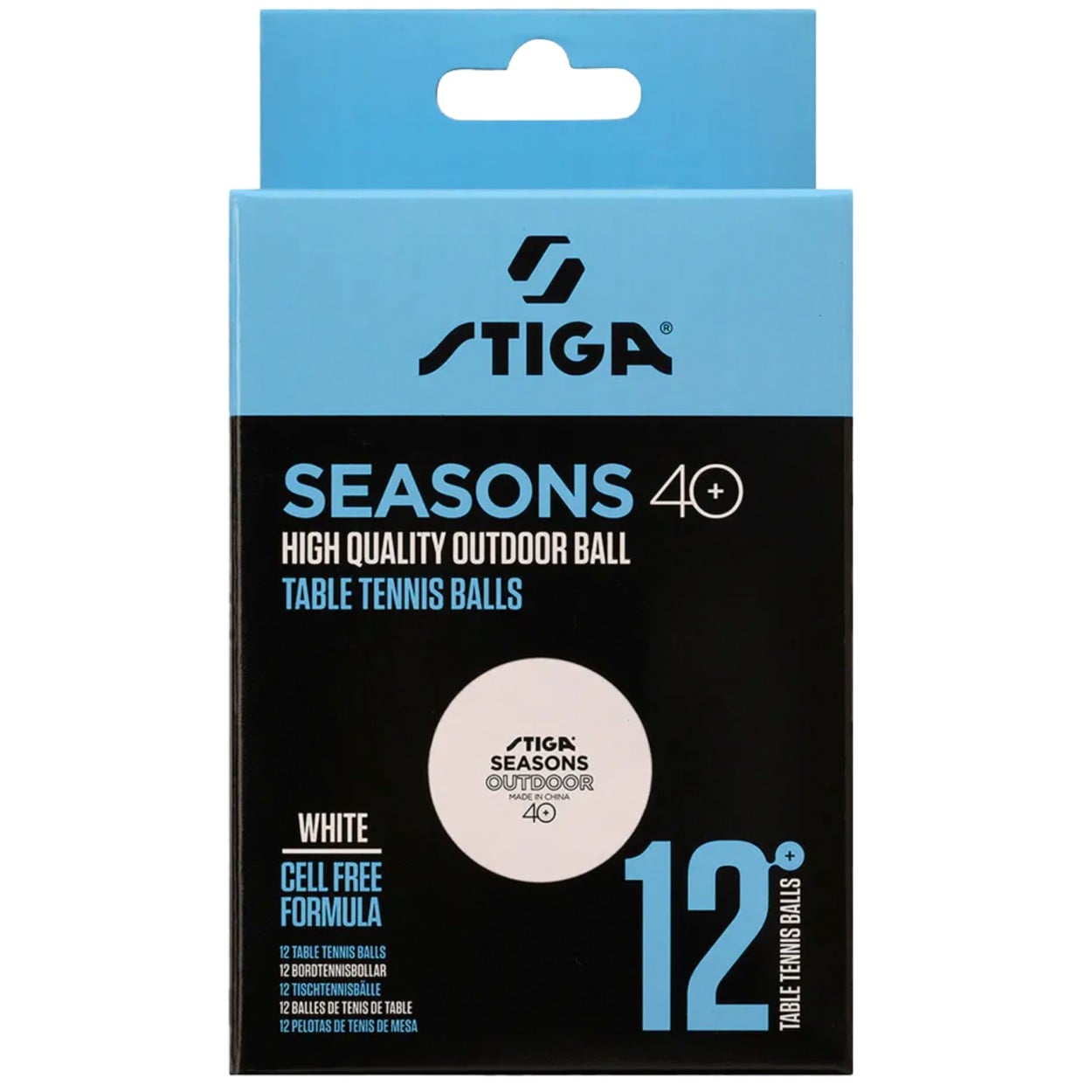 Seasons Outdoor 12 stk. Bordtennisbolde