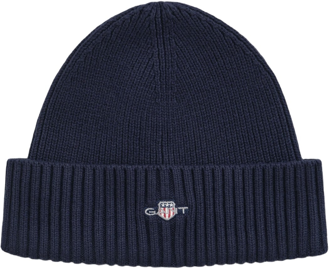 Cotton Blend Logo Beanie