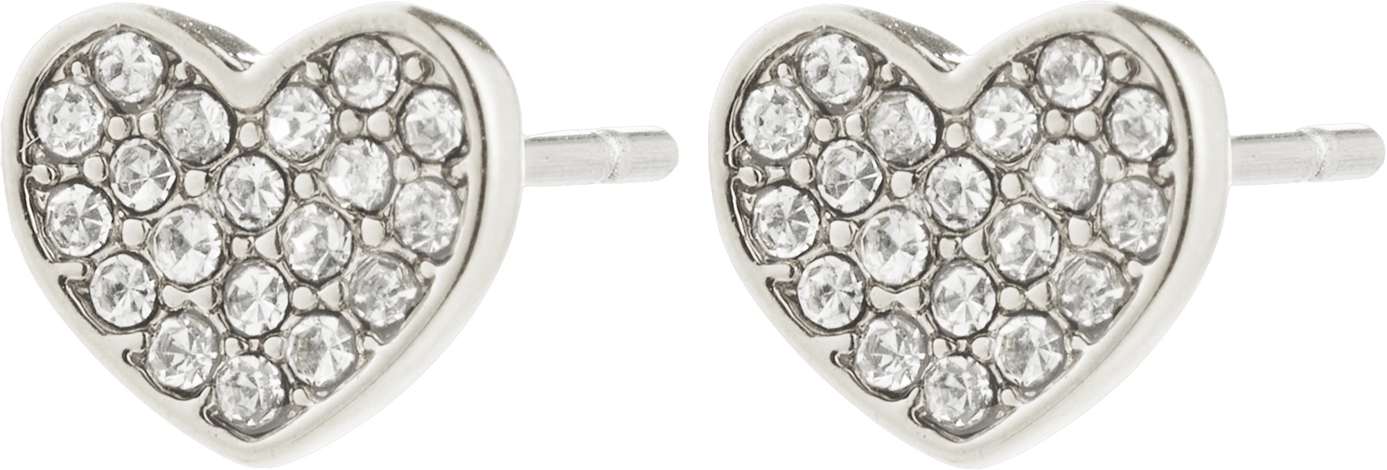 Emmett Earrings Silverplated