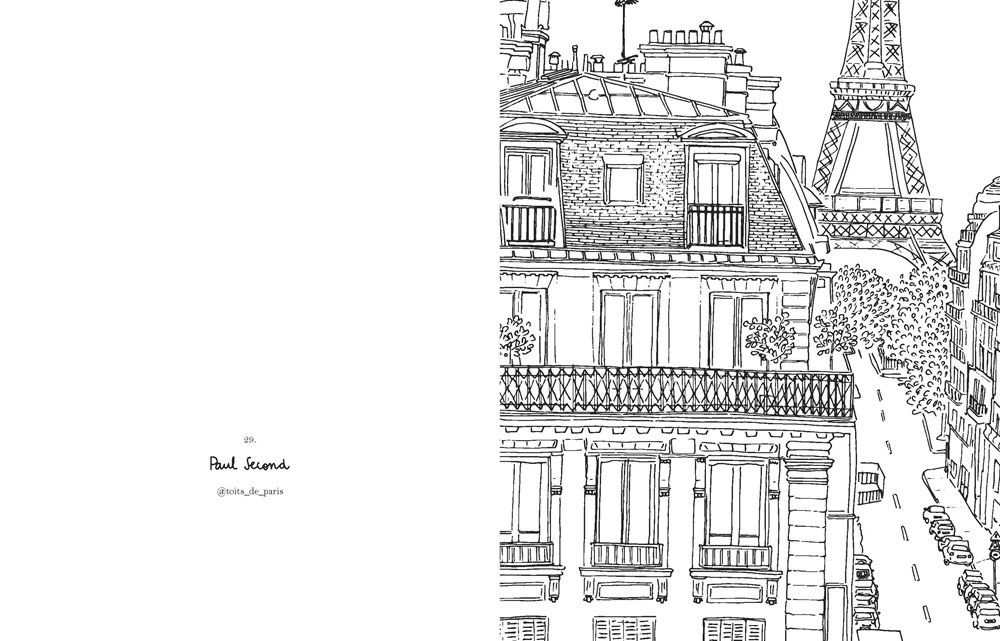 Paris Colouring Book ZoÃ© De Las Cases