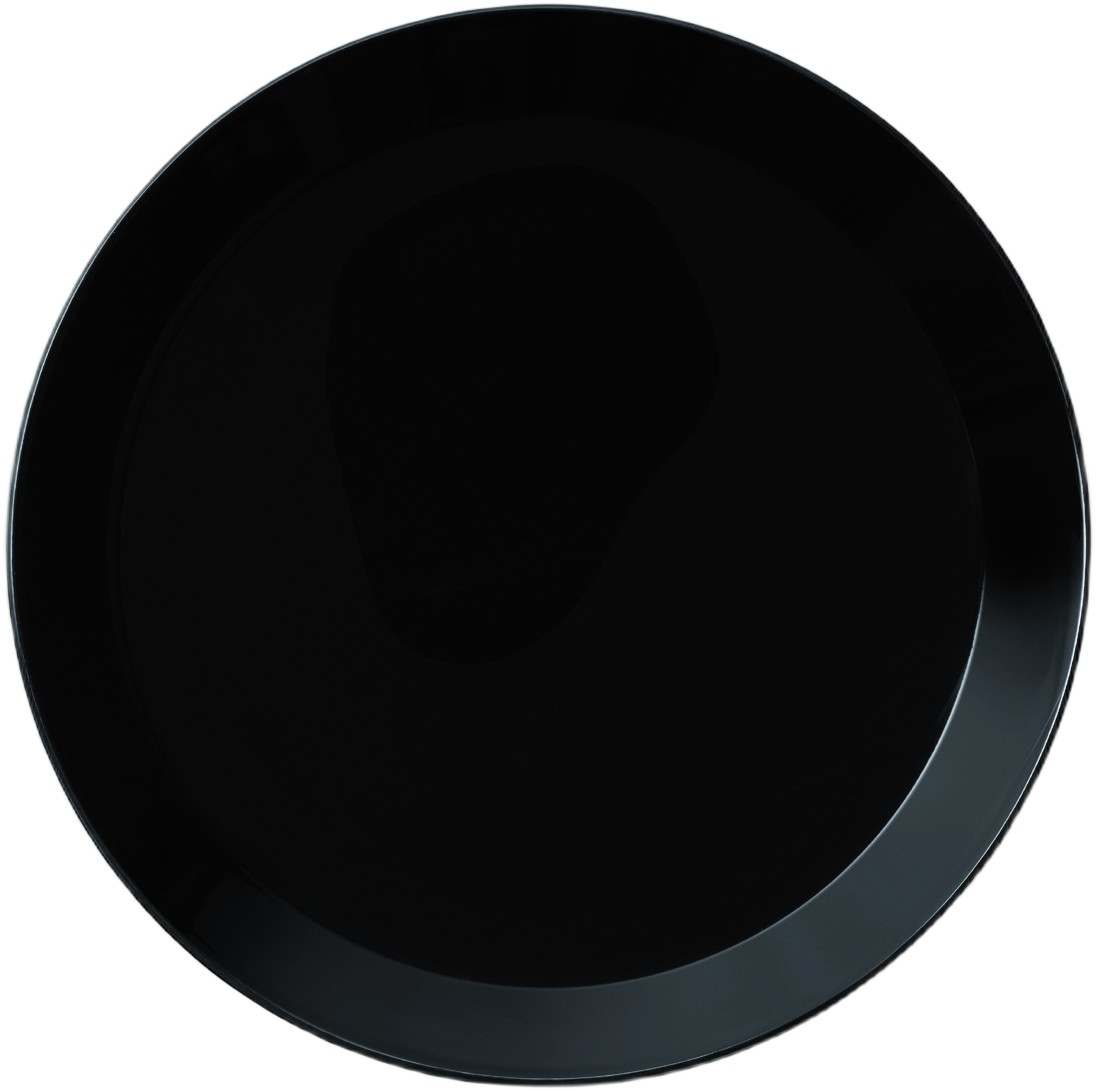 Teema 21 cm Tallerken Sort