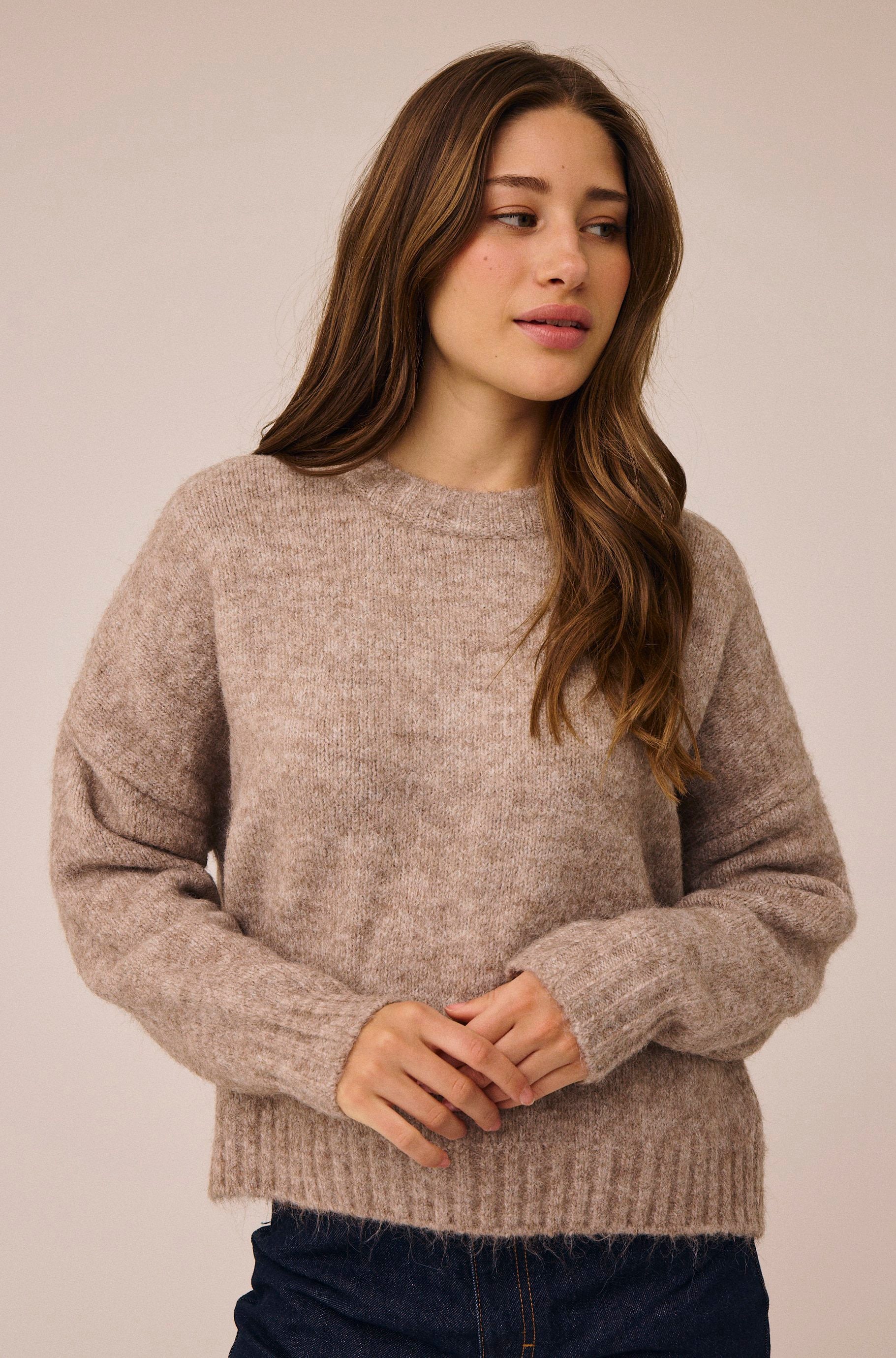 Iselin 3 Round Neck Sweater GRS