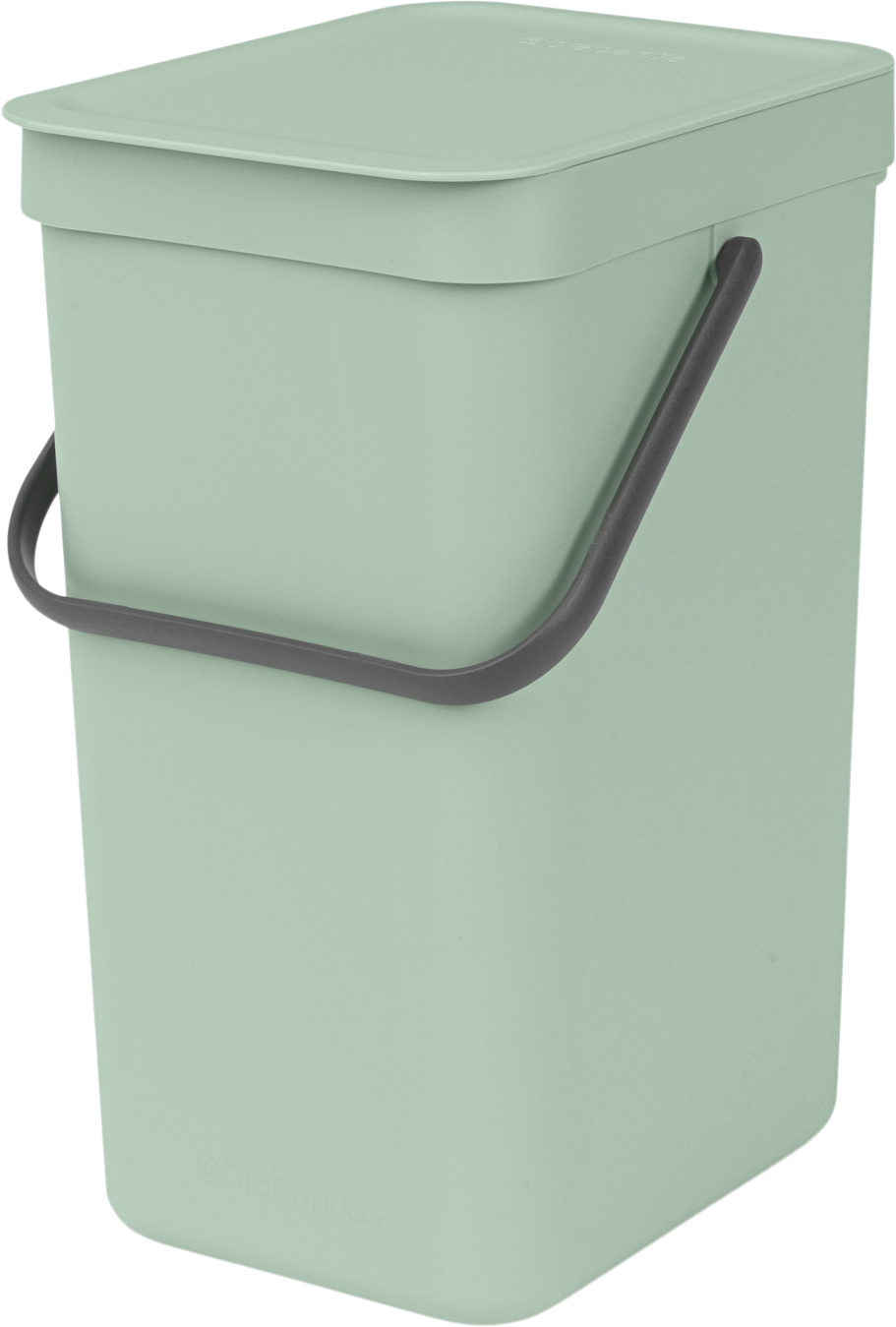 Affaldsspand M/låg Sort.kon. 12 ltr