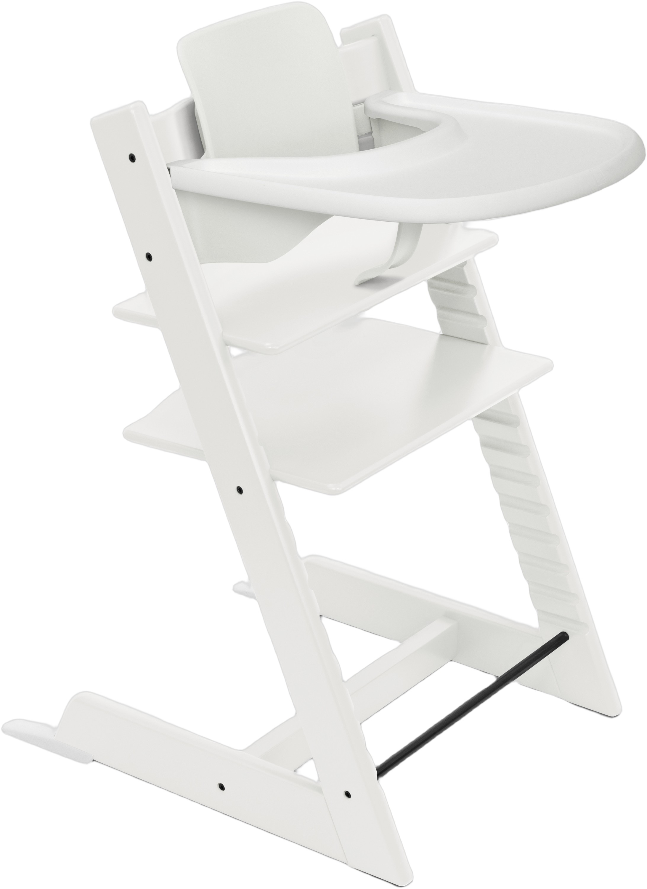 Tripp Trapp Stol Whith + Babyset + Tray White