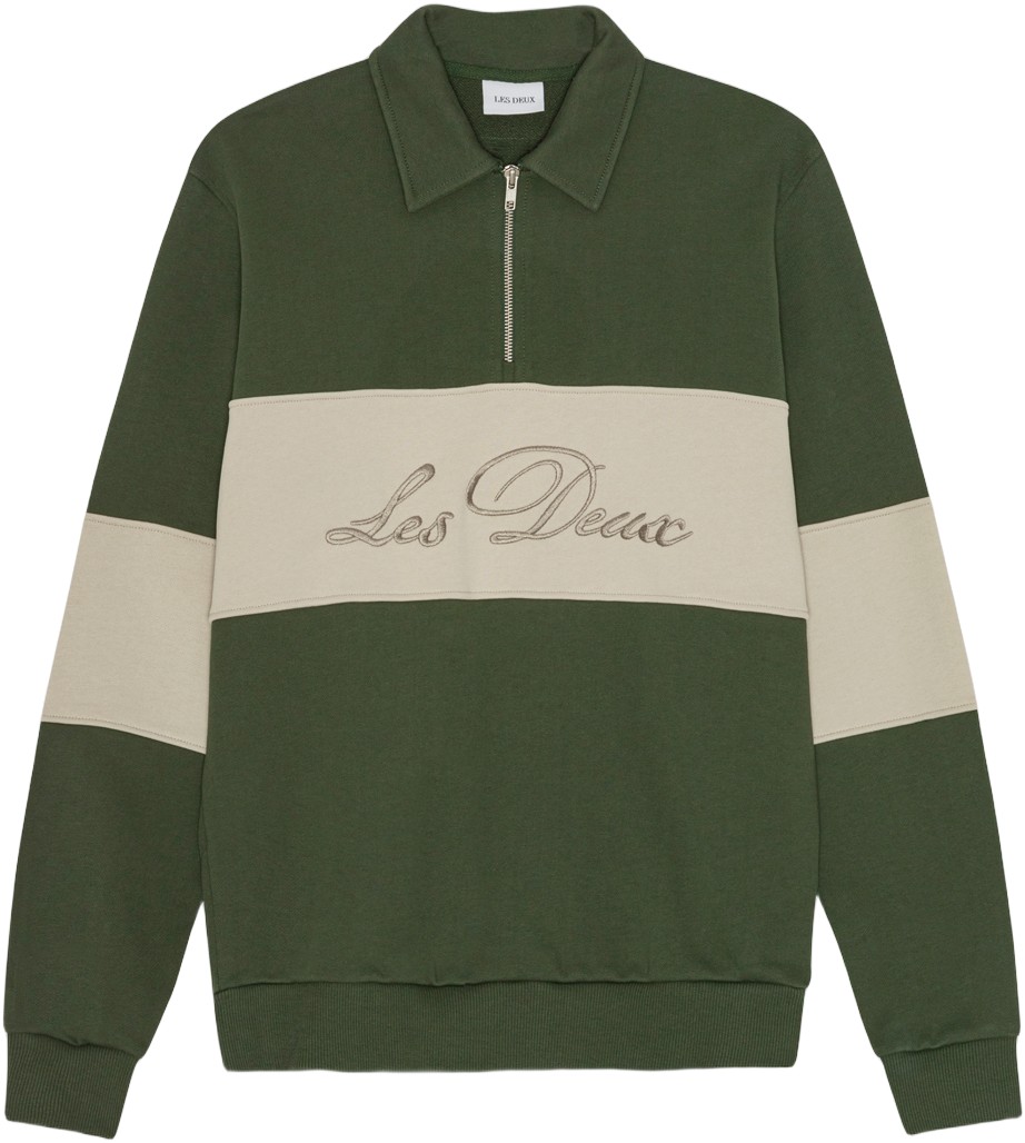 Cory Zipper Rugby Sweatshirt