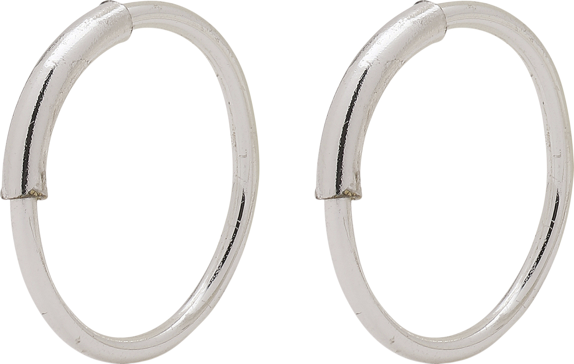 Raquel Mini Hoop Earrings Silverplated