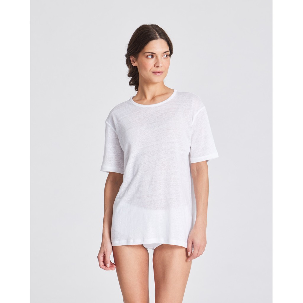 Nynne S/S Linen Tee Shirt