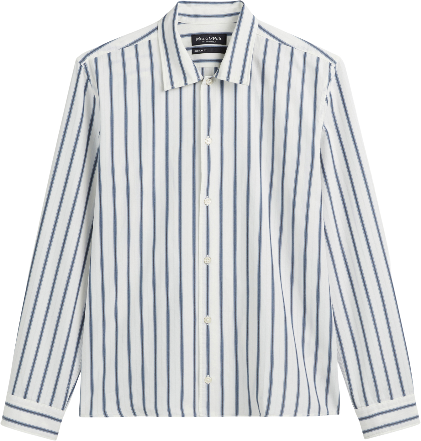 Camp Collar, Long Sleeve, Round hem