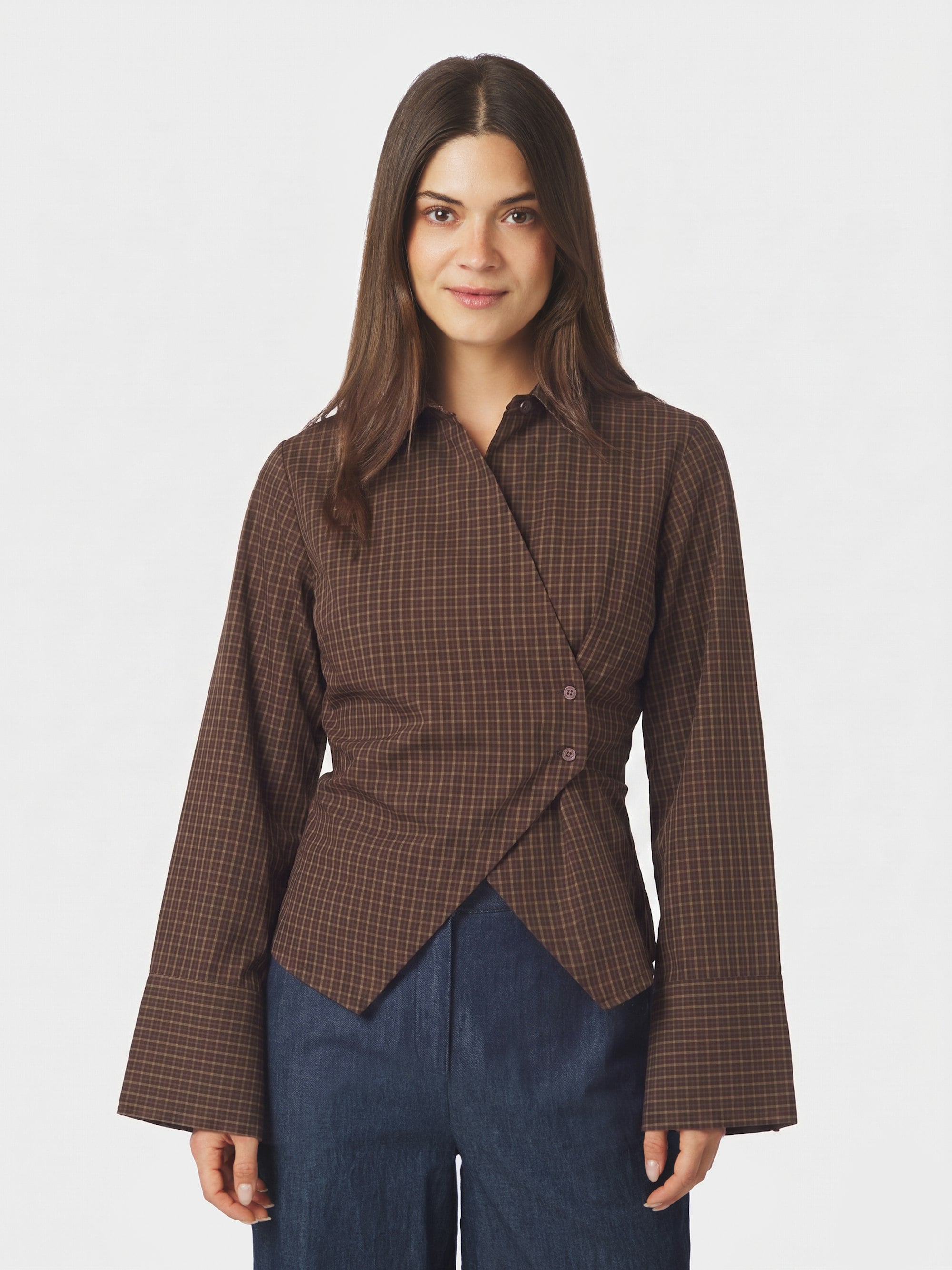 Fenli Small Check Shirt
