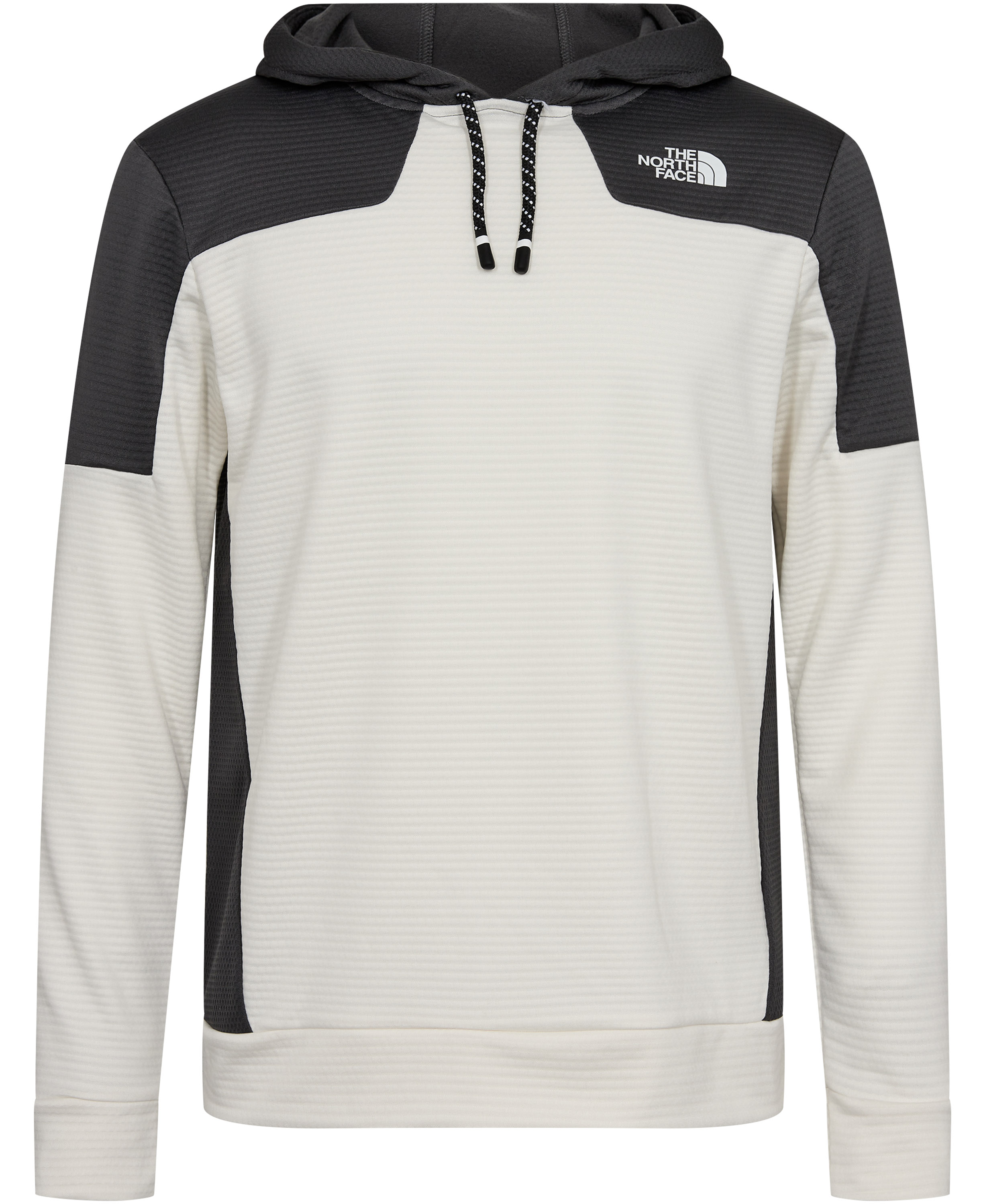 M Ma Pull On Fleece Hoodie White Du