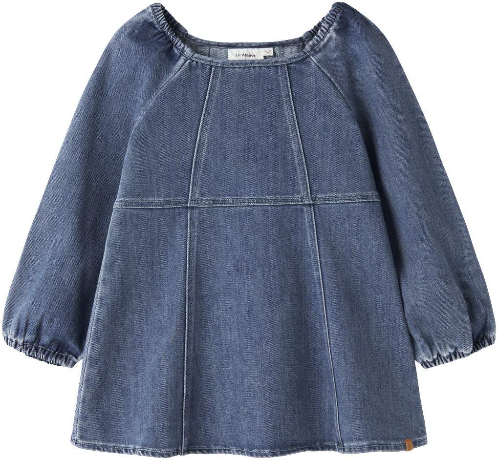 Nmfobello LS Loose DNM Dress 1144s