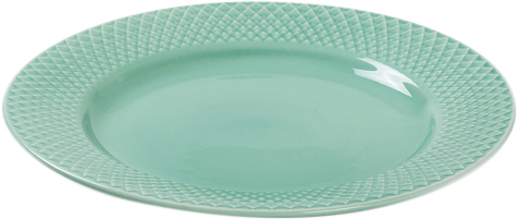 Rhombe Color Frokosttallerken Ø21 cm Aqua