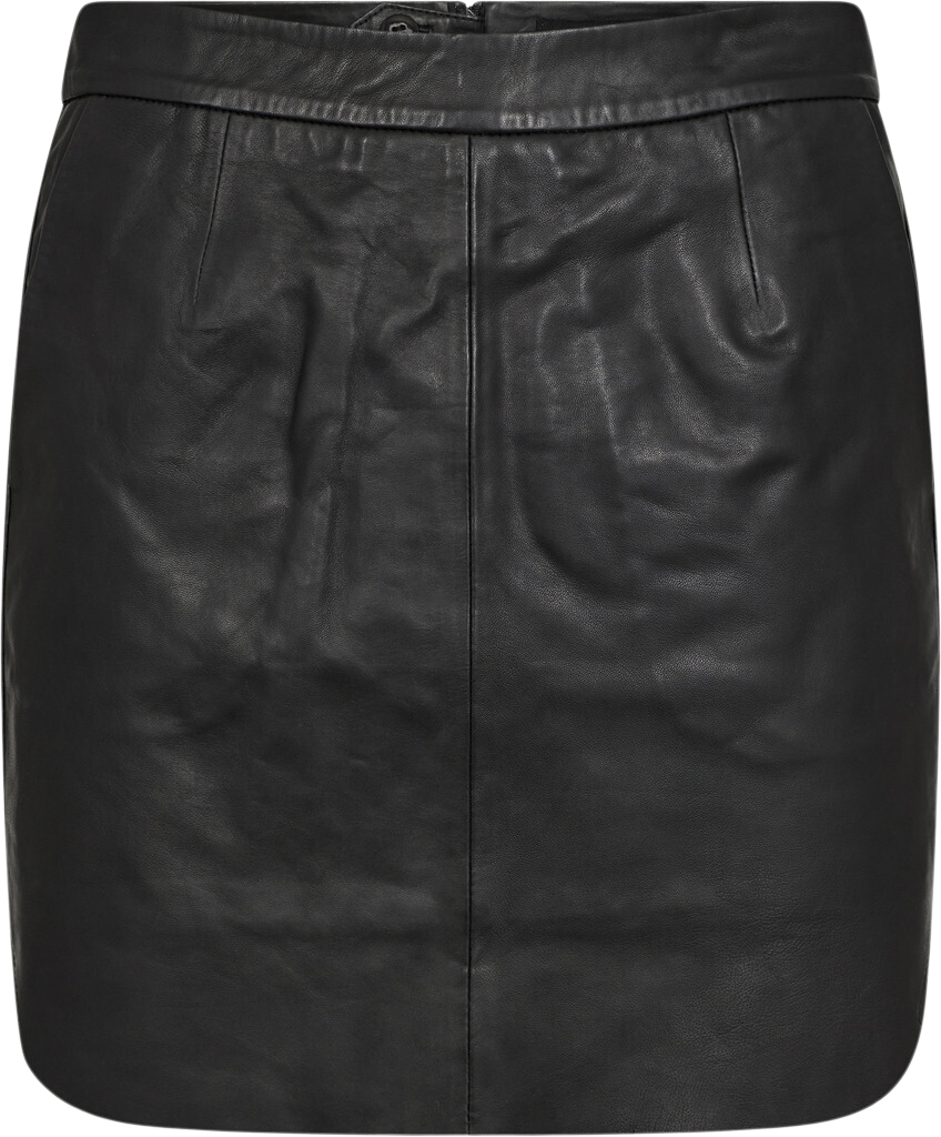Ivykylie Leather Mini Skirt