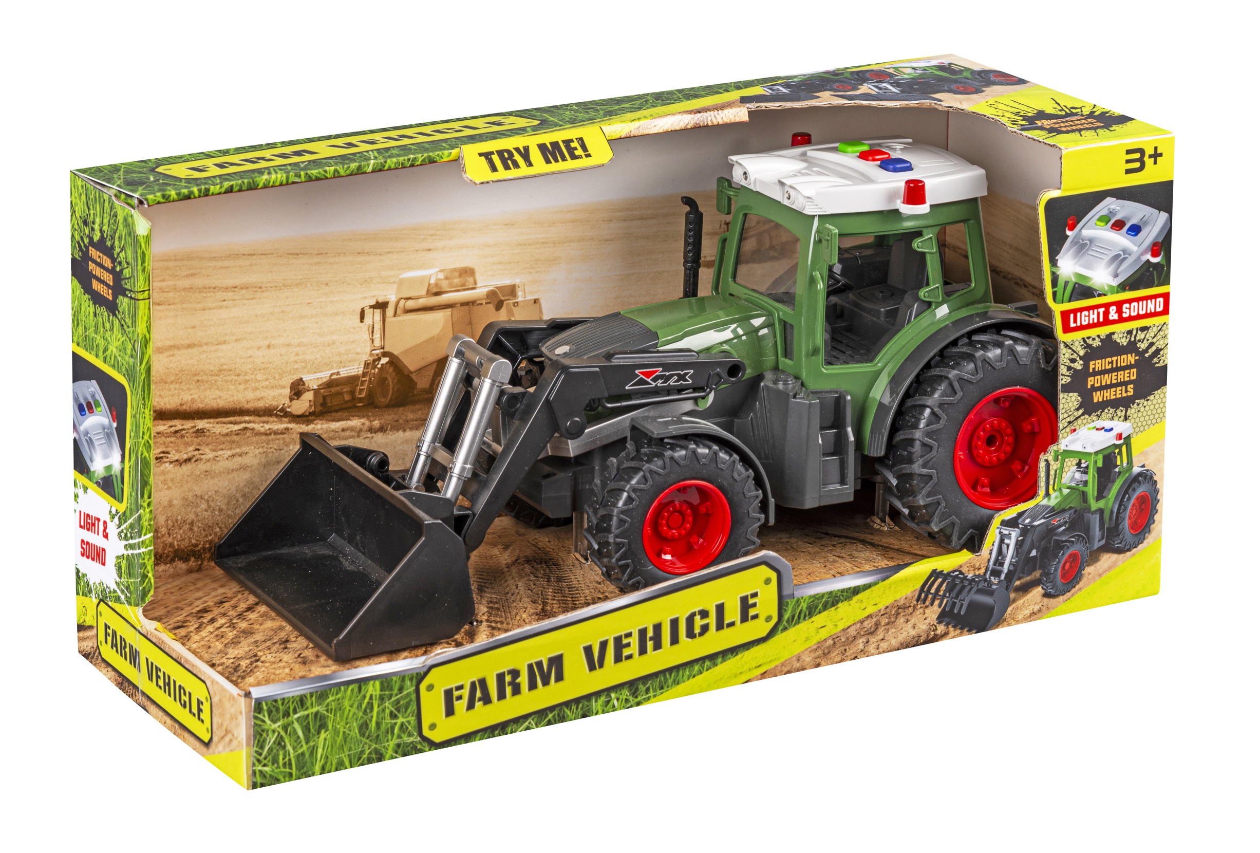 Traktormskovl Friktion