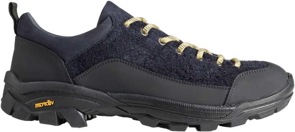 Neve Navy Hairy Suede
