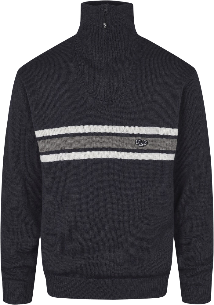 Icon Stripe Wind Knit Striktrøje - Køb til DKK 300 - Spar 70%