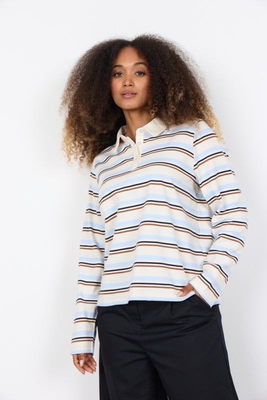 Scbase 2 Bluse Lyseblå