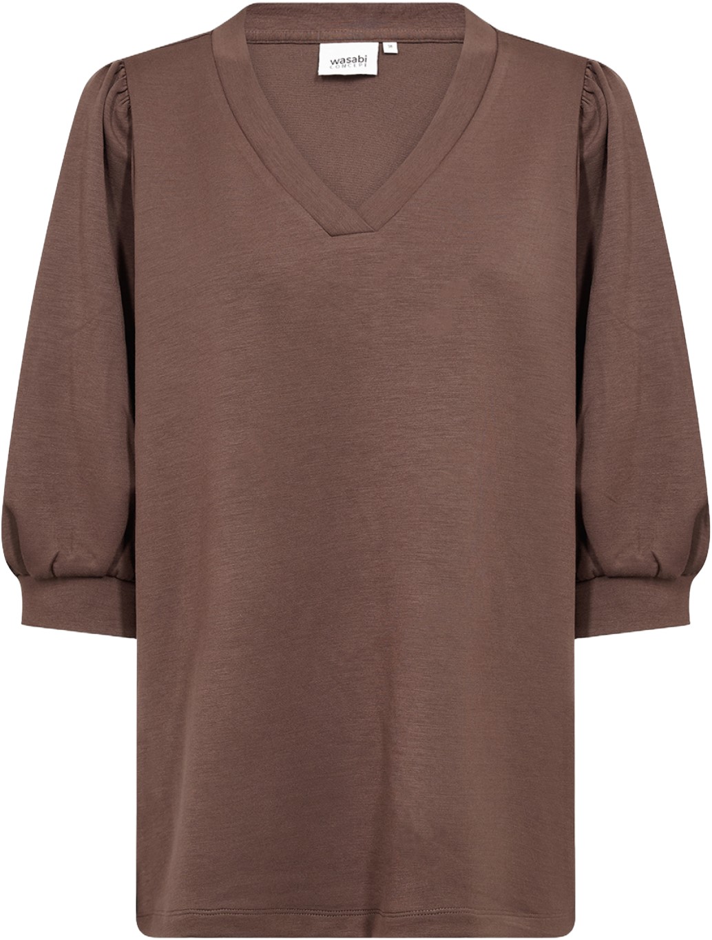 Wasabina 8 Bluse Brun