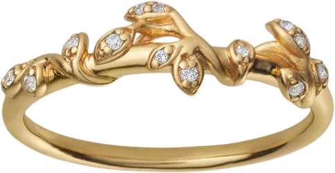 Jungle Ivy Sparkle Ring Gp