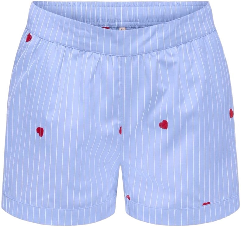Kognew Lina Stripe EMB Shorts WVN