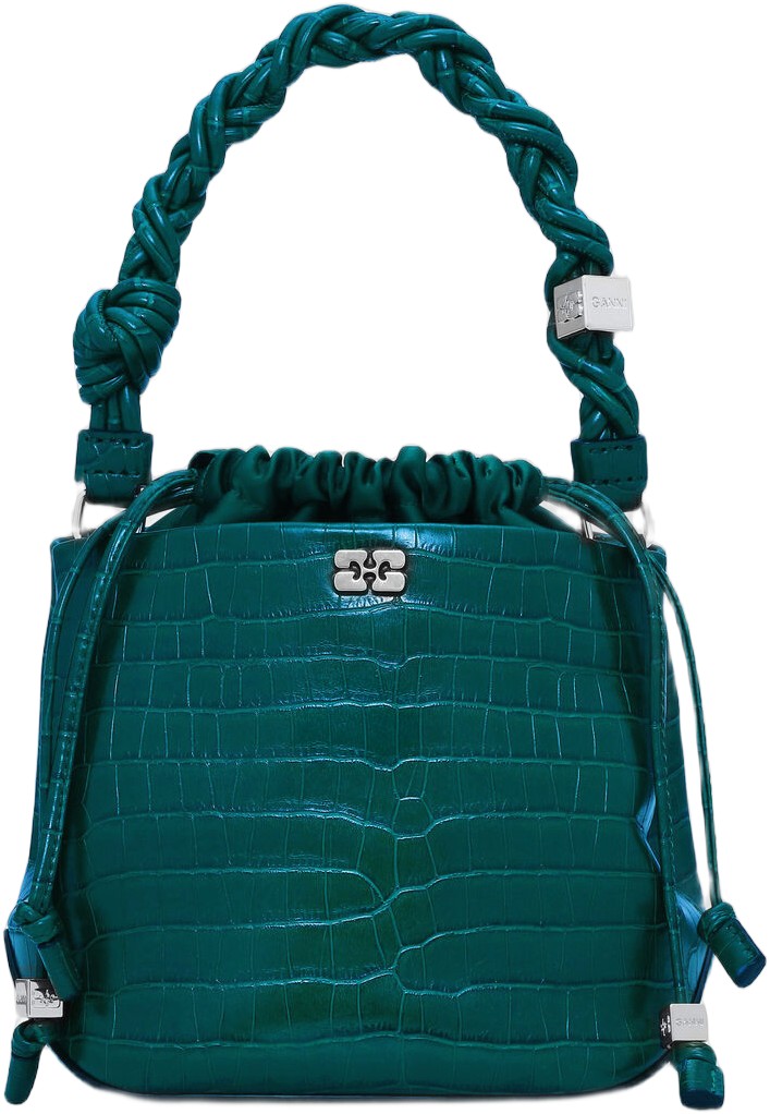 Ganni Bou Bucket Bag Croco - DKK 1.450 - Spar 50%