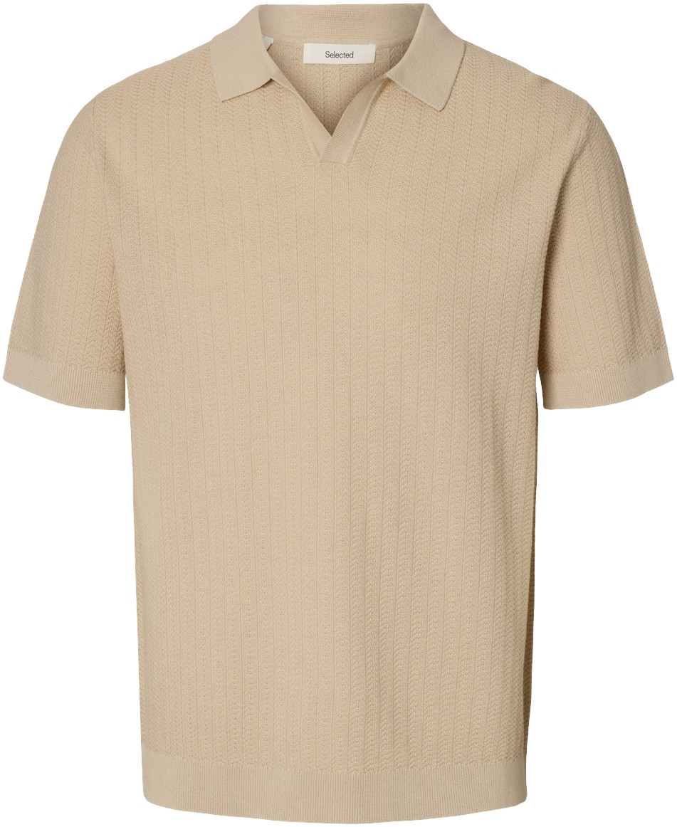 Slhmattis SS Linen Blend Struc Open