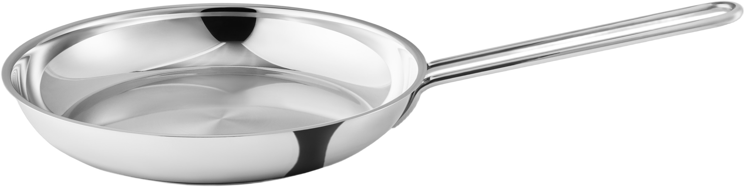 Stainless Steel Stegepande 28 cm Steel Base