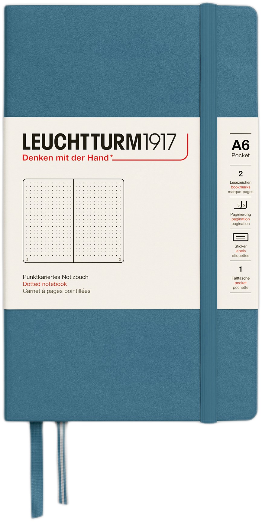 Stelling Lt1917 Notebook Hardcover Dotted 185s