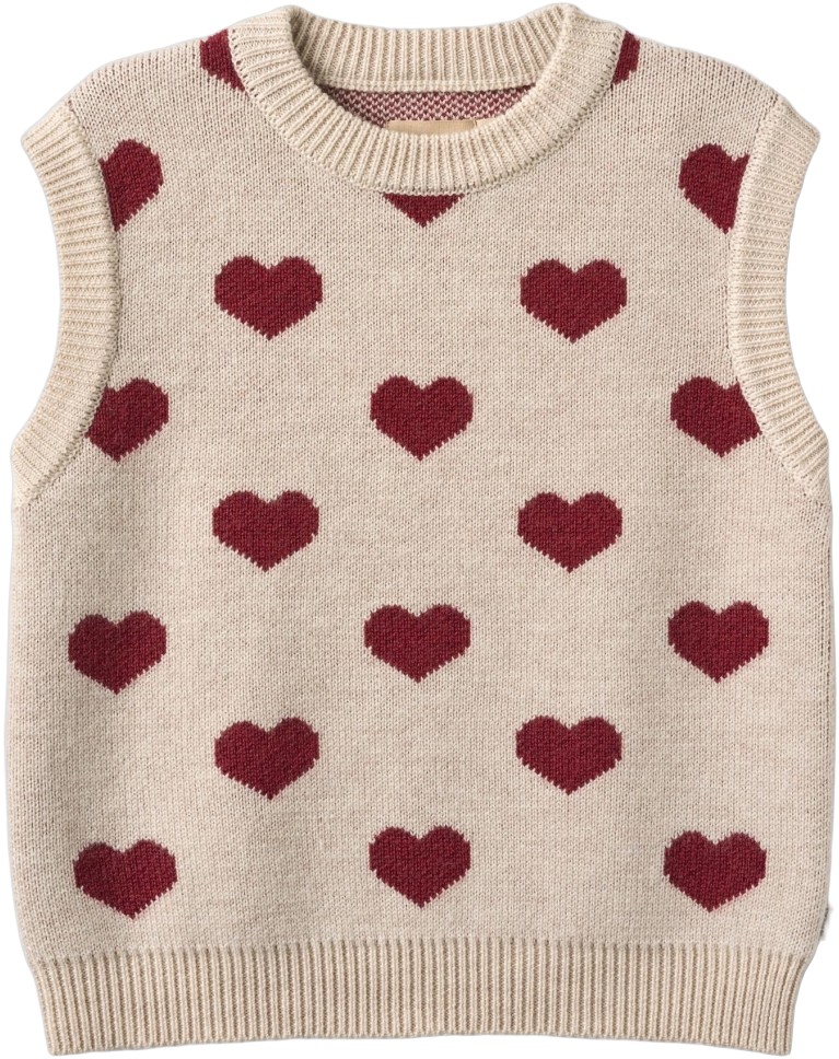 Jacquard Vest Gaby