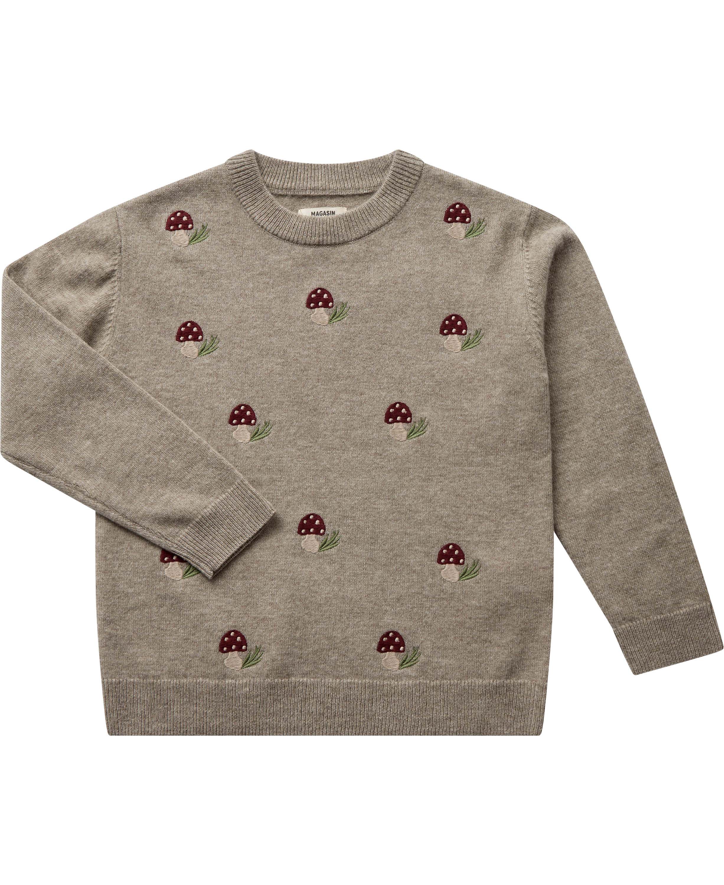 Strikka 10 RWS Wool og GCS Cashmere Pullover (Embroidery)