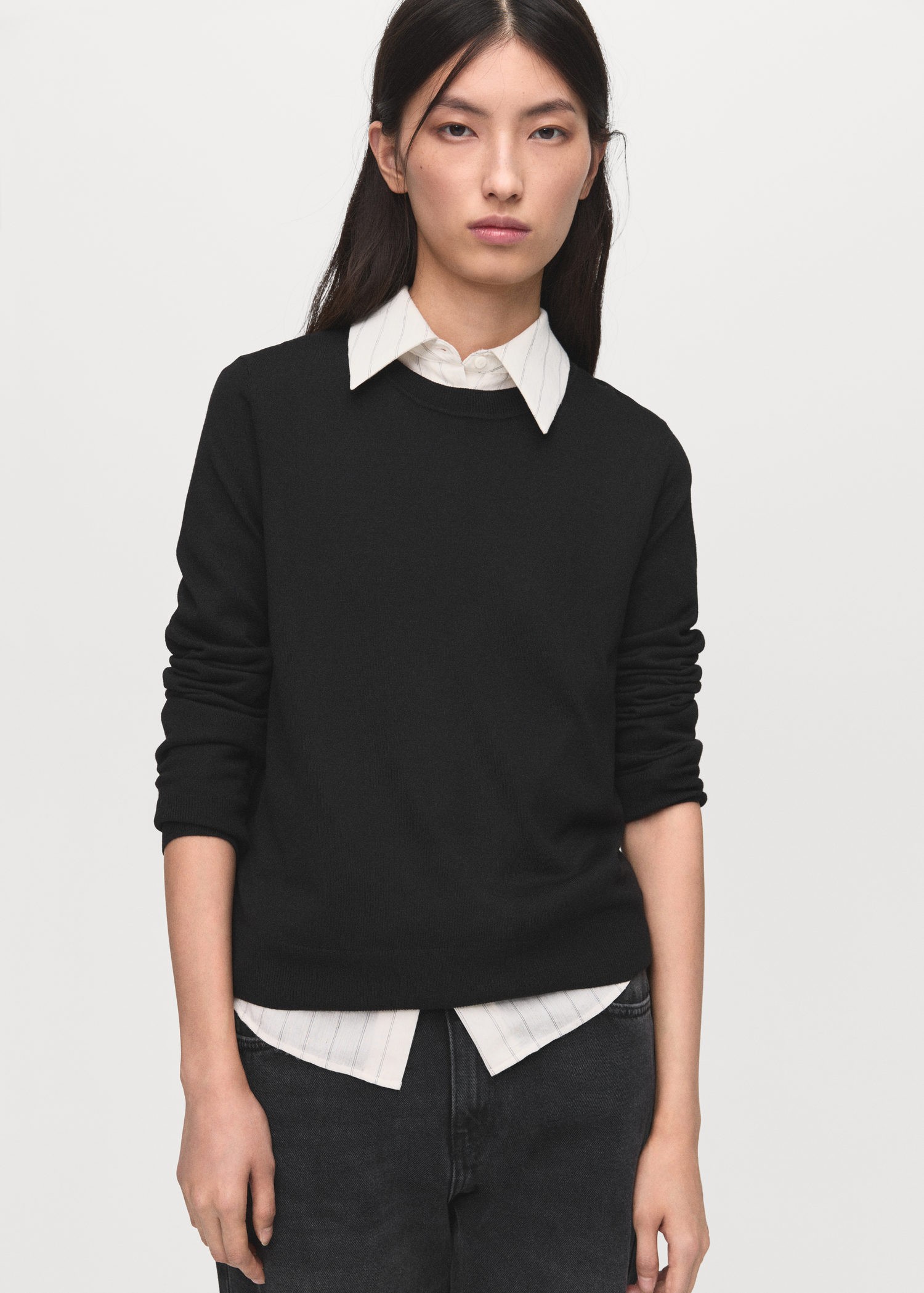 Fineknit Crew-neck Sweater