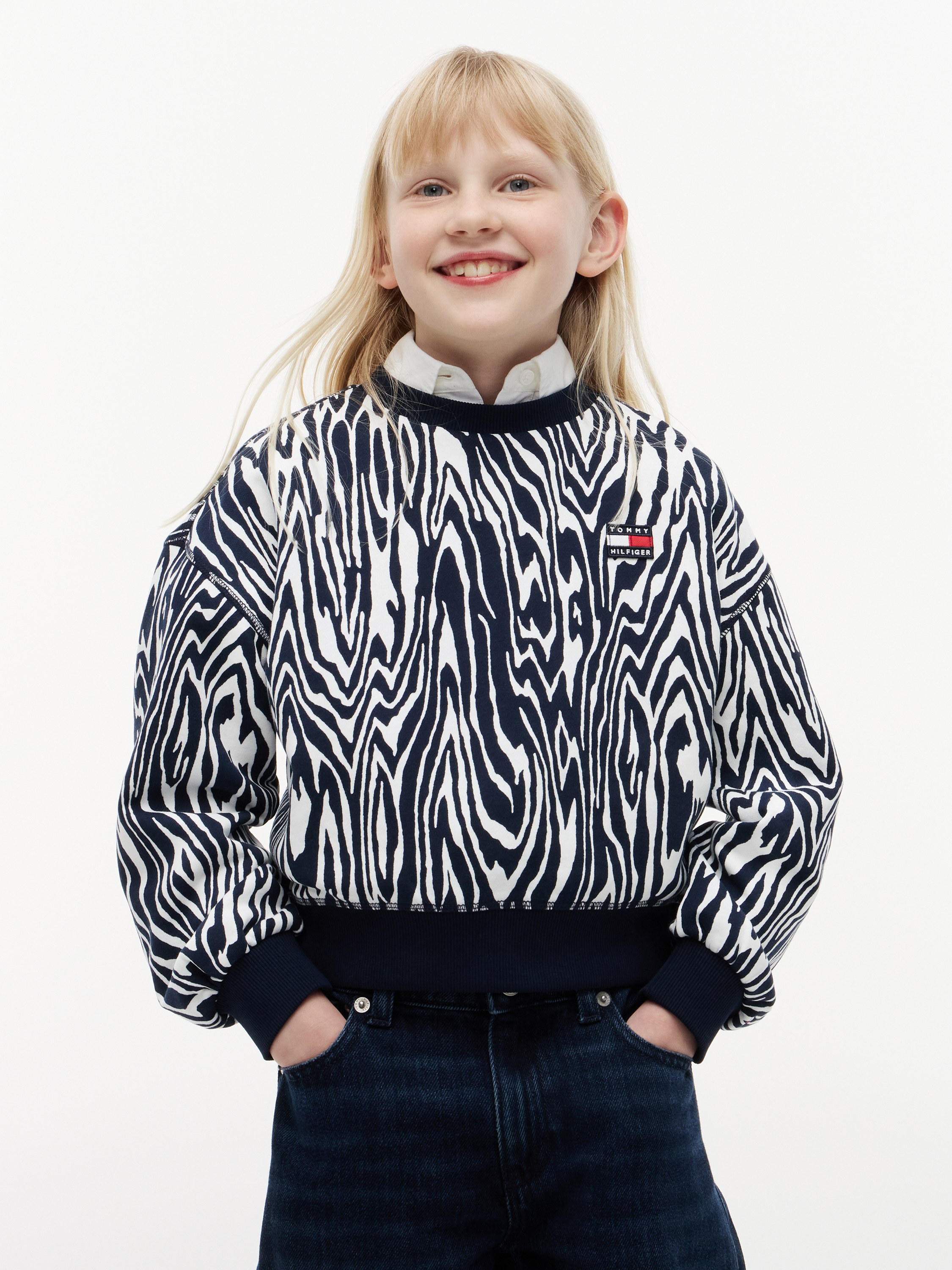 Heritage Logo Relaxed Sweatshirt