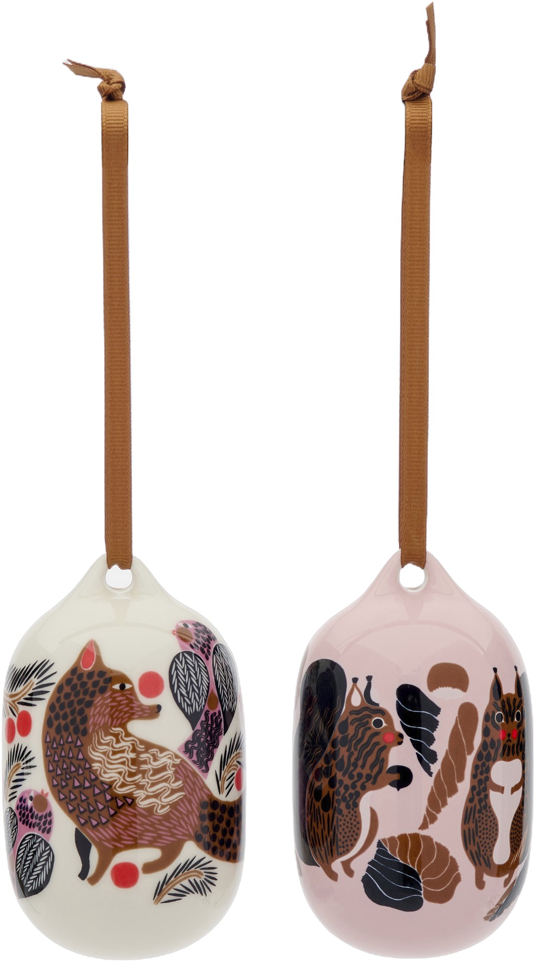 Kurre&Ketunm. Ornament 2pcs