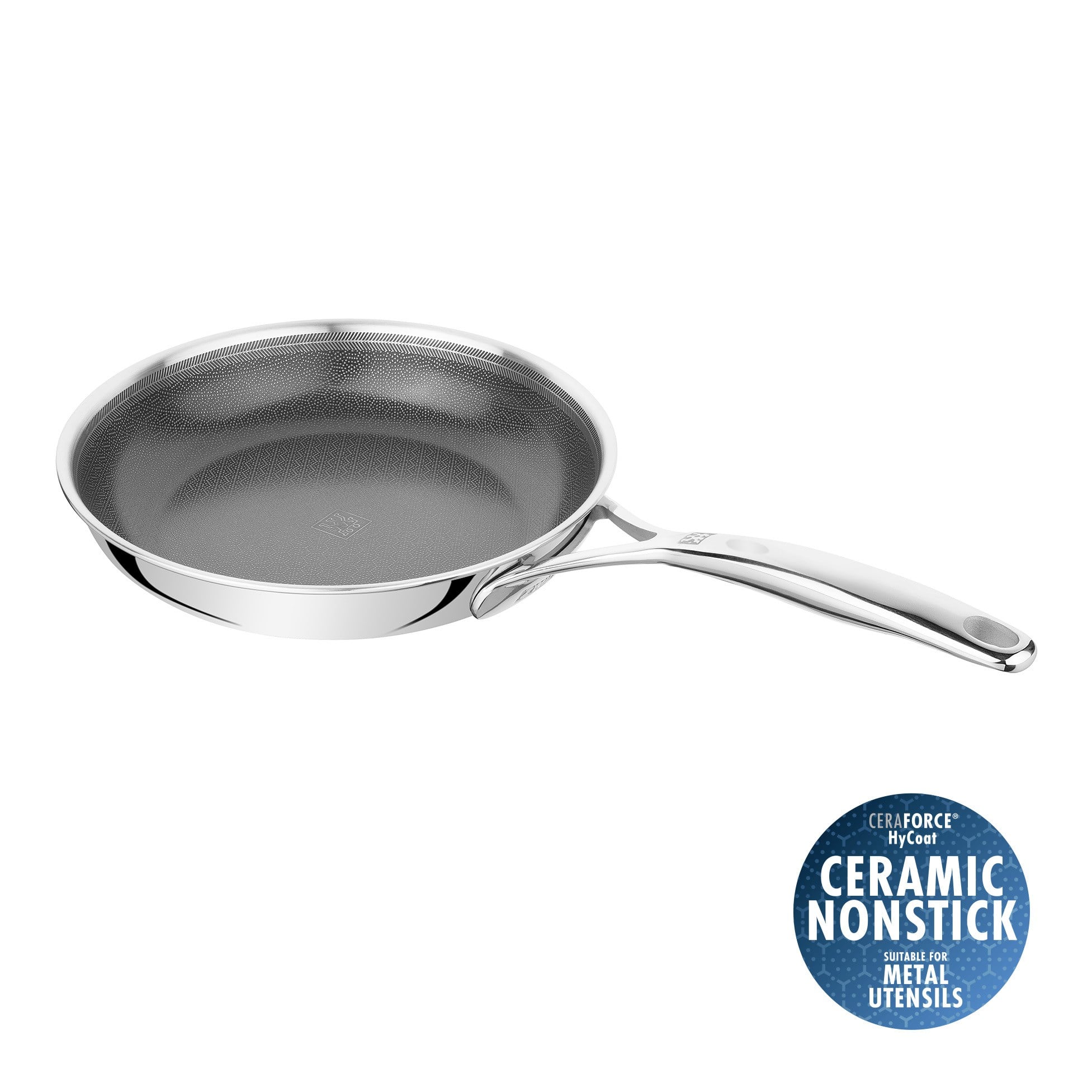 Fry pan 24 cm, 18/10 Stainless Steel, Silver - DKK 560 - Spar 29%