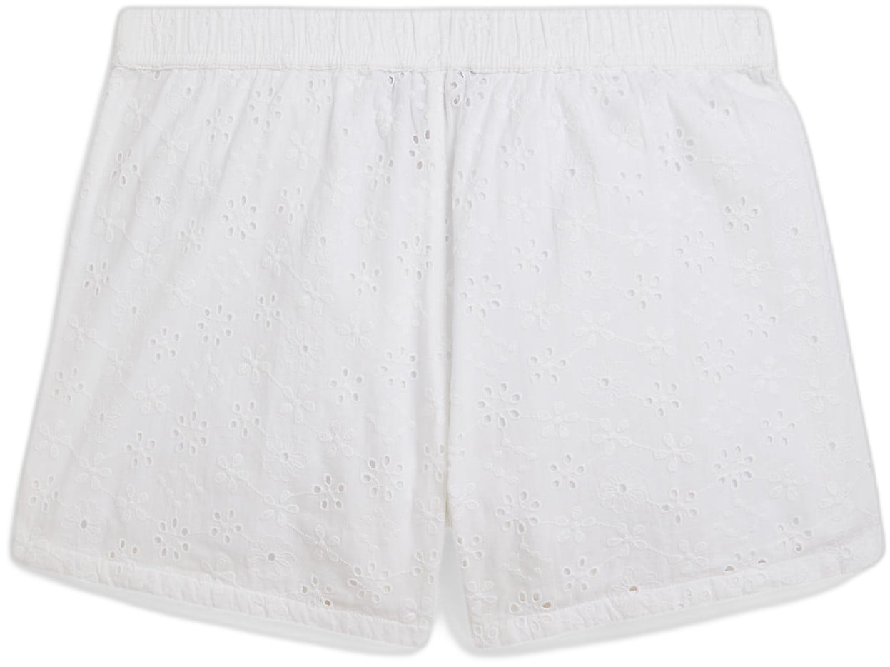 Eyelet Cotton Short