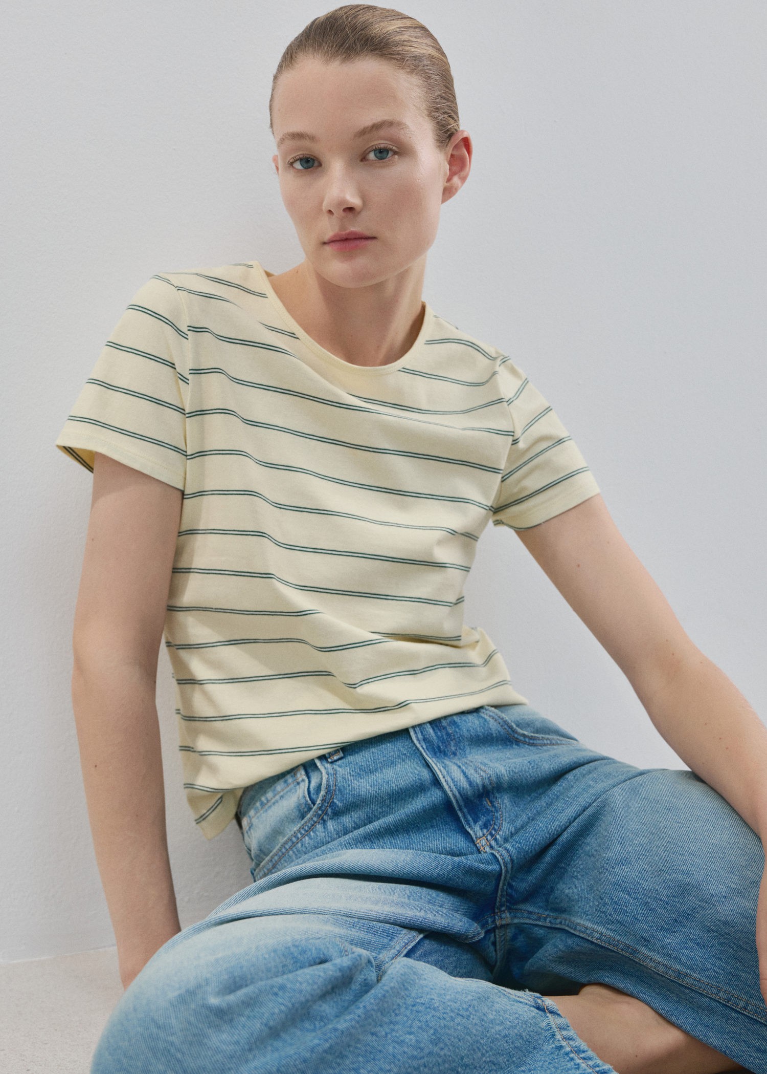 Striped Cotton Tshirt