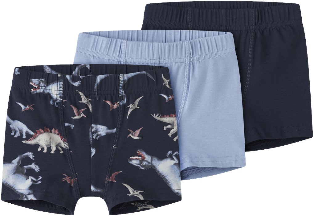 Nmmtights 3P Navy Dino Noos