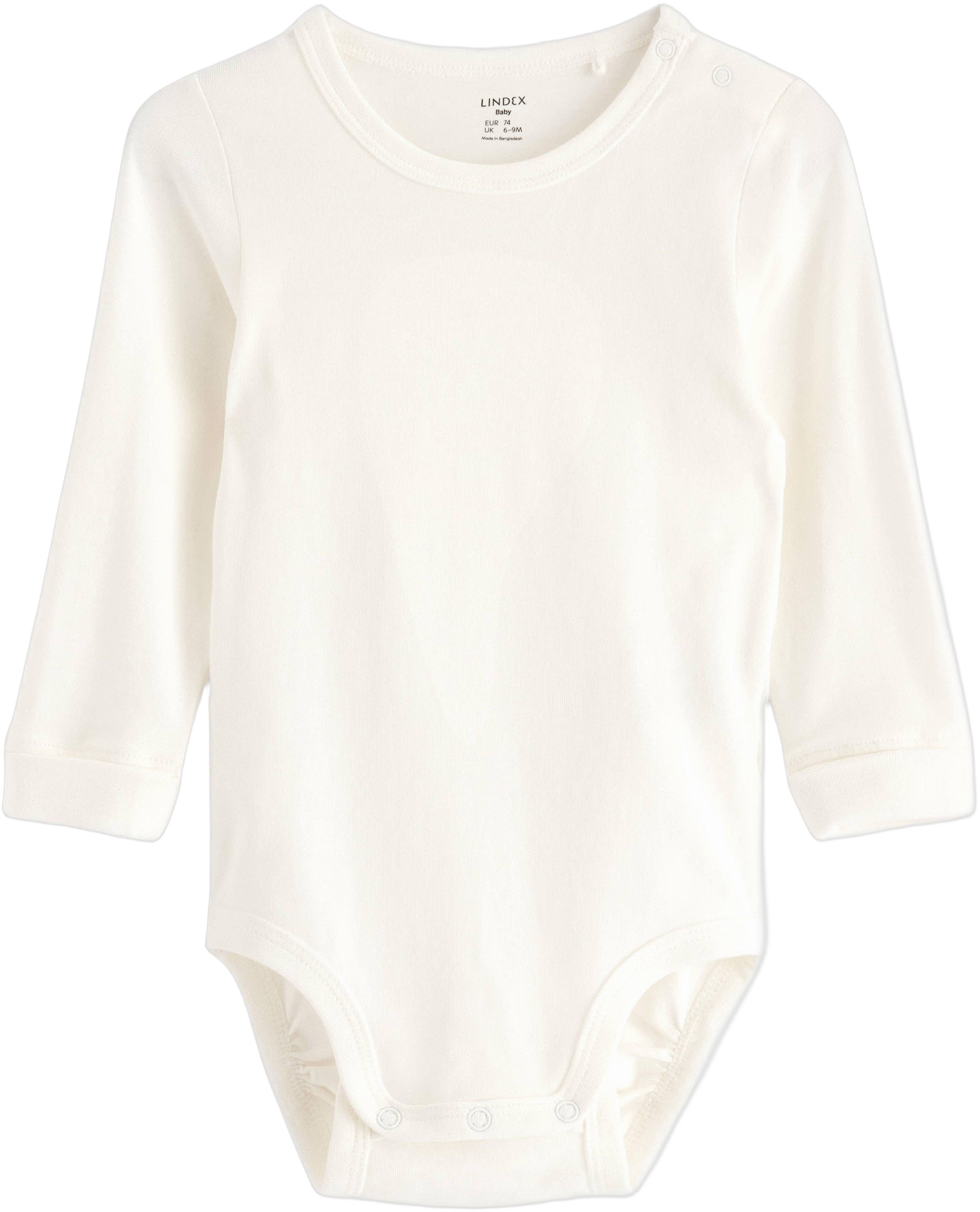 Cotton Jersey Baby Bodysuit With lo