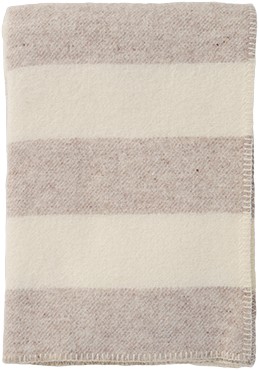 Uldplaid Unni Stripe