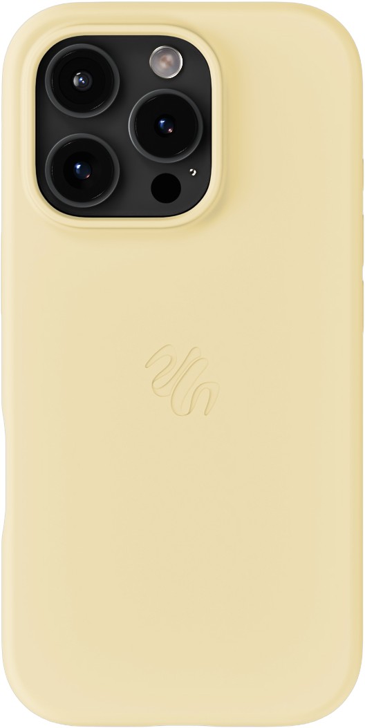 Silicone Case Magsafe Cpt. IPH 16 Pro Butter Yellow