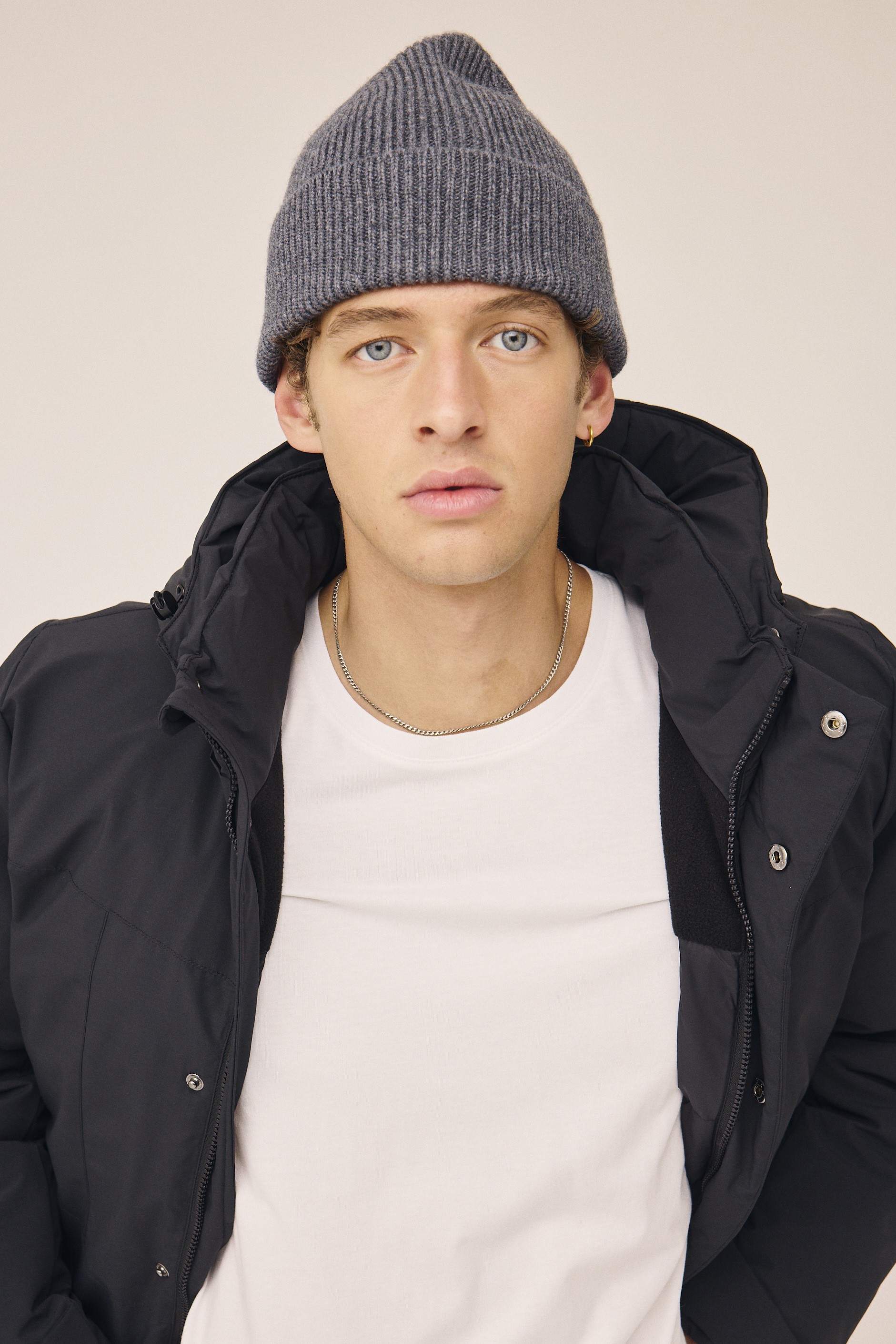Ethan 1 Beanie RWS Wool & GCS Cashmere
