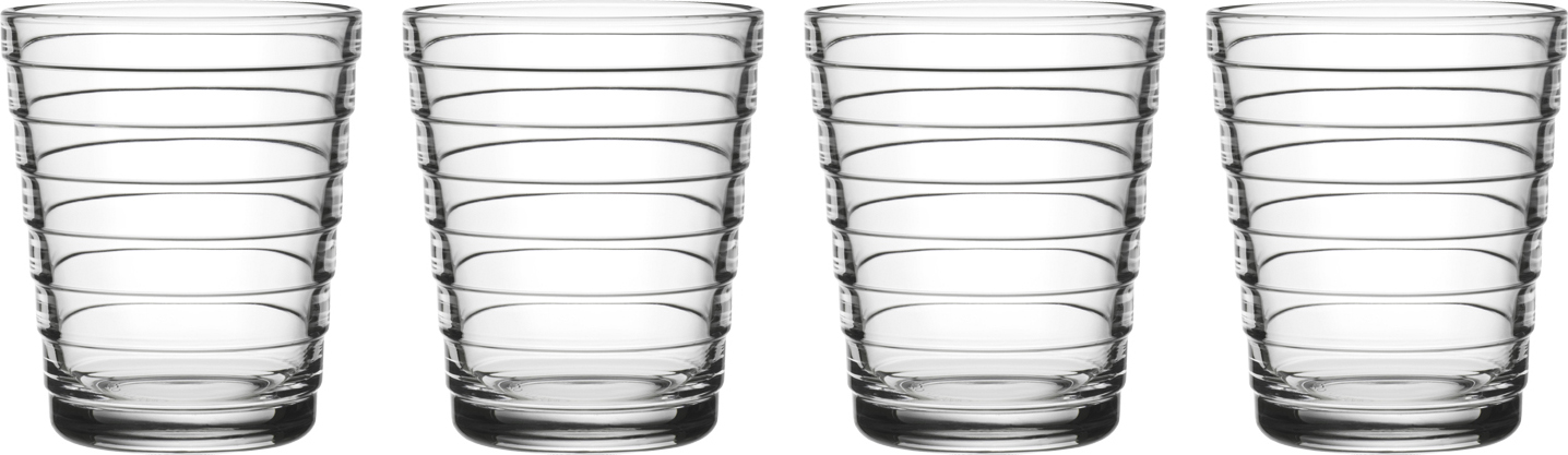 Aino Aalto 22cl Glas Klar 4stk