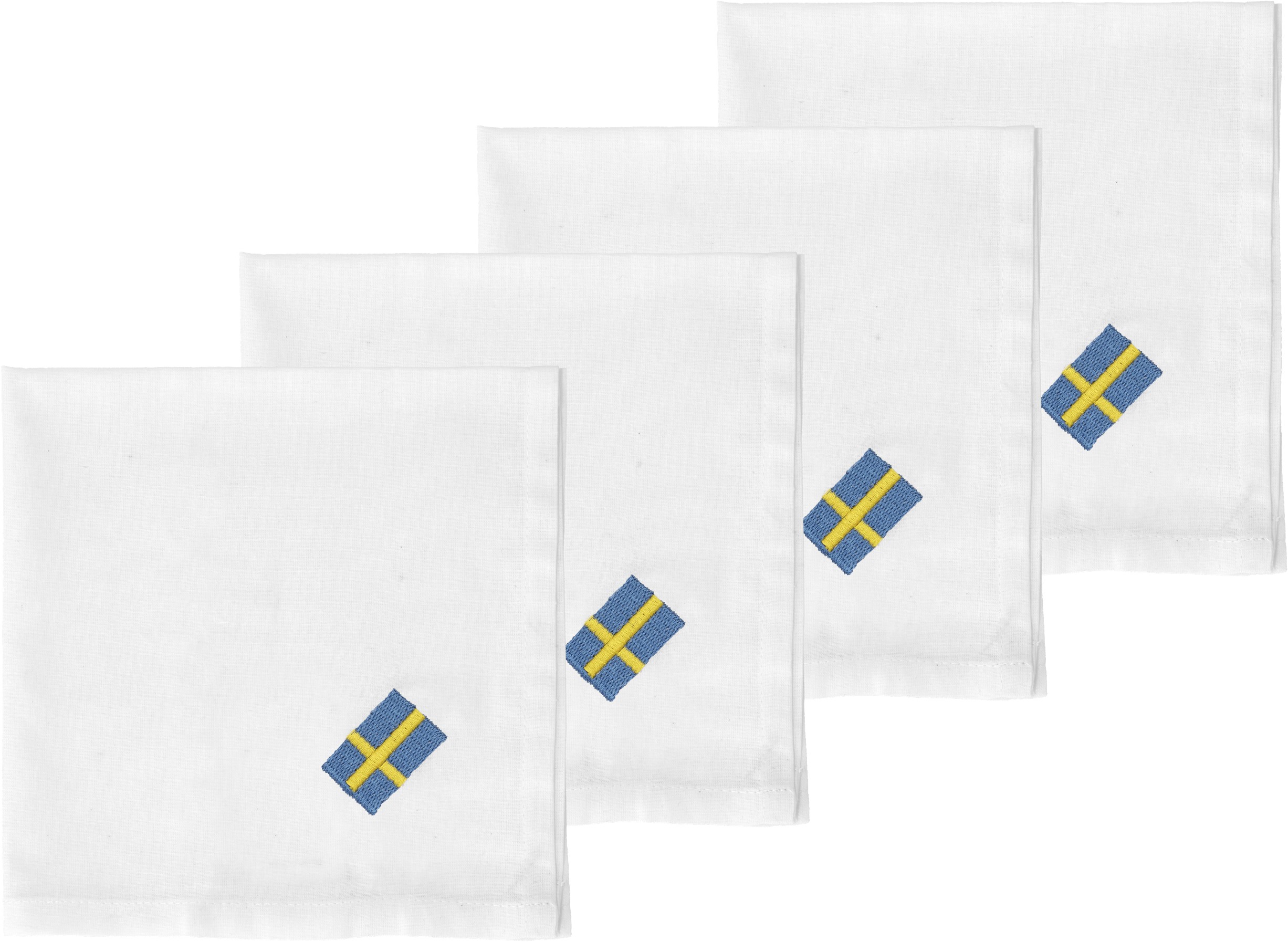 Stofservietter 40×40 Festlig 4 stk.