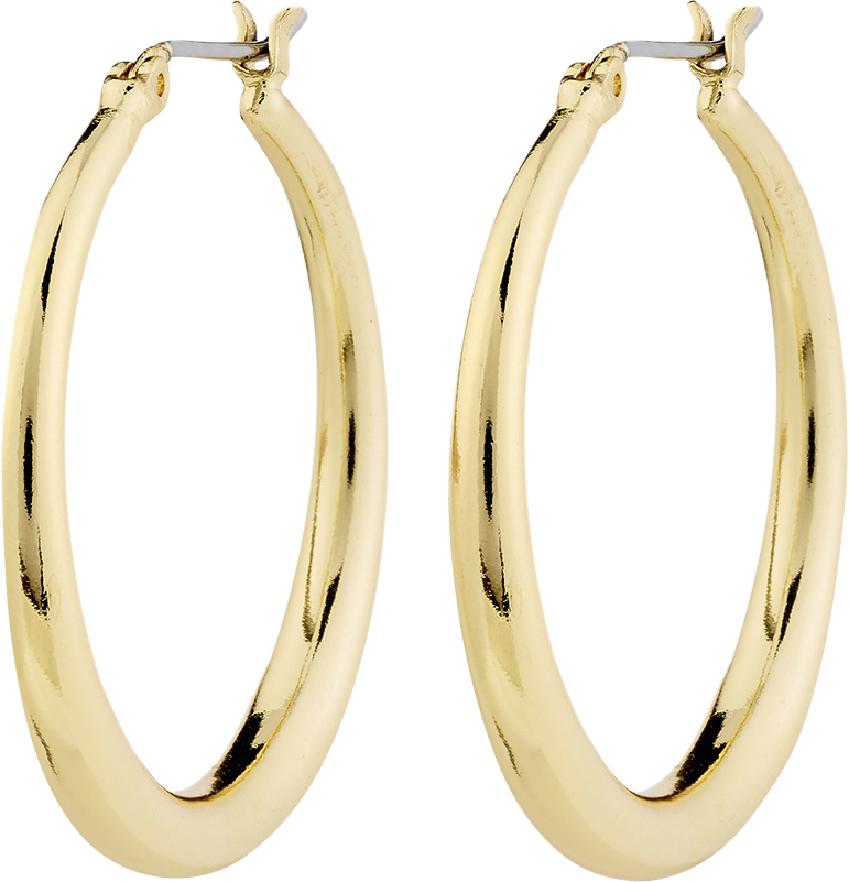 Jorun Hoop Earrings Goldplated