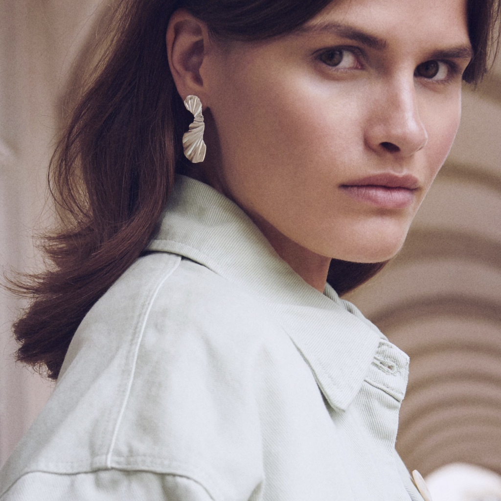 Earring, Big Wave