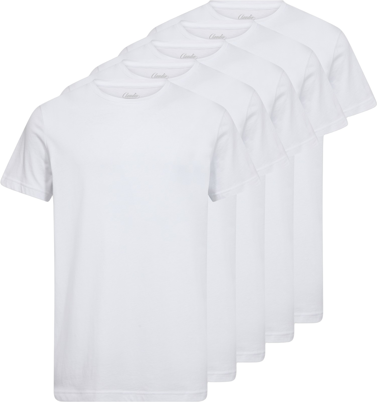 Claudio 5pack T-shirt Cotton