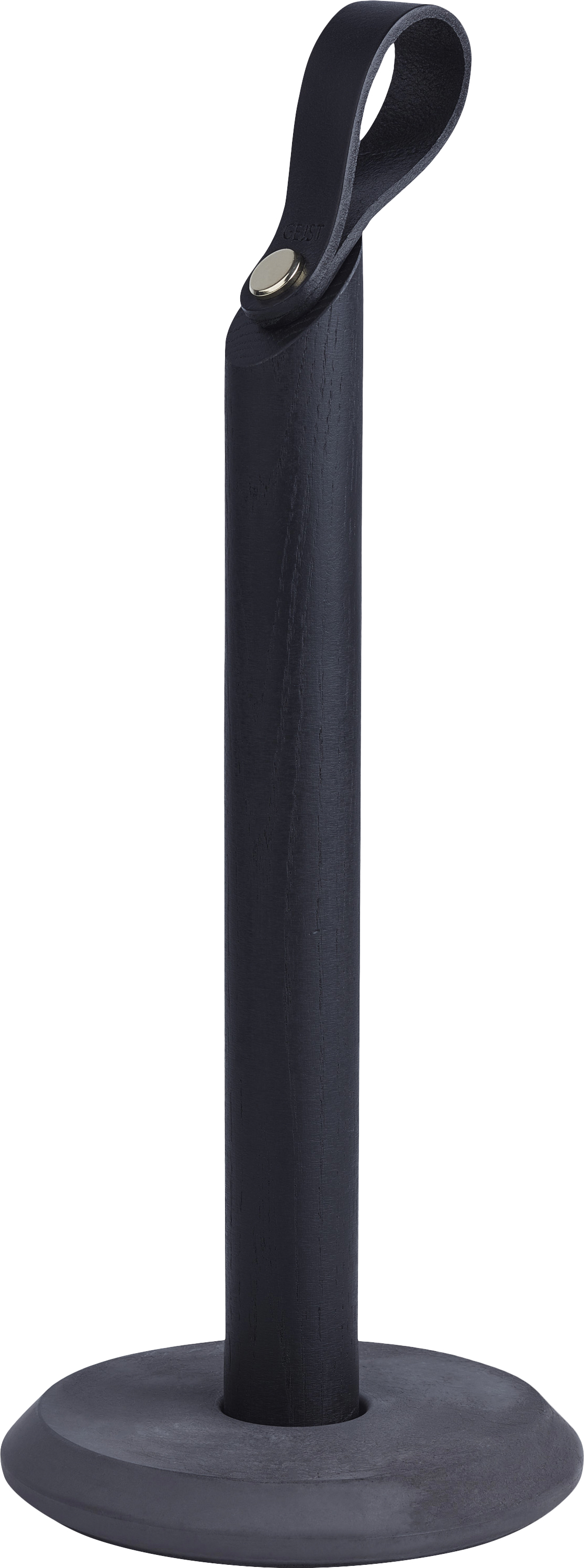 Grab Kitchen Roll Holder Black Oak