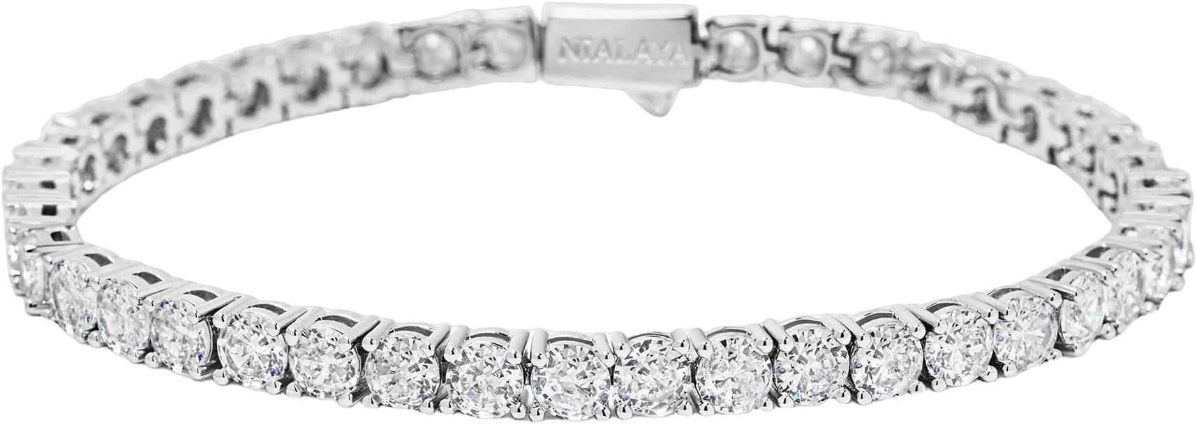 Tennis Bracelet With Silver