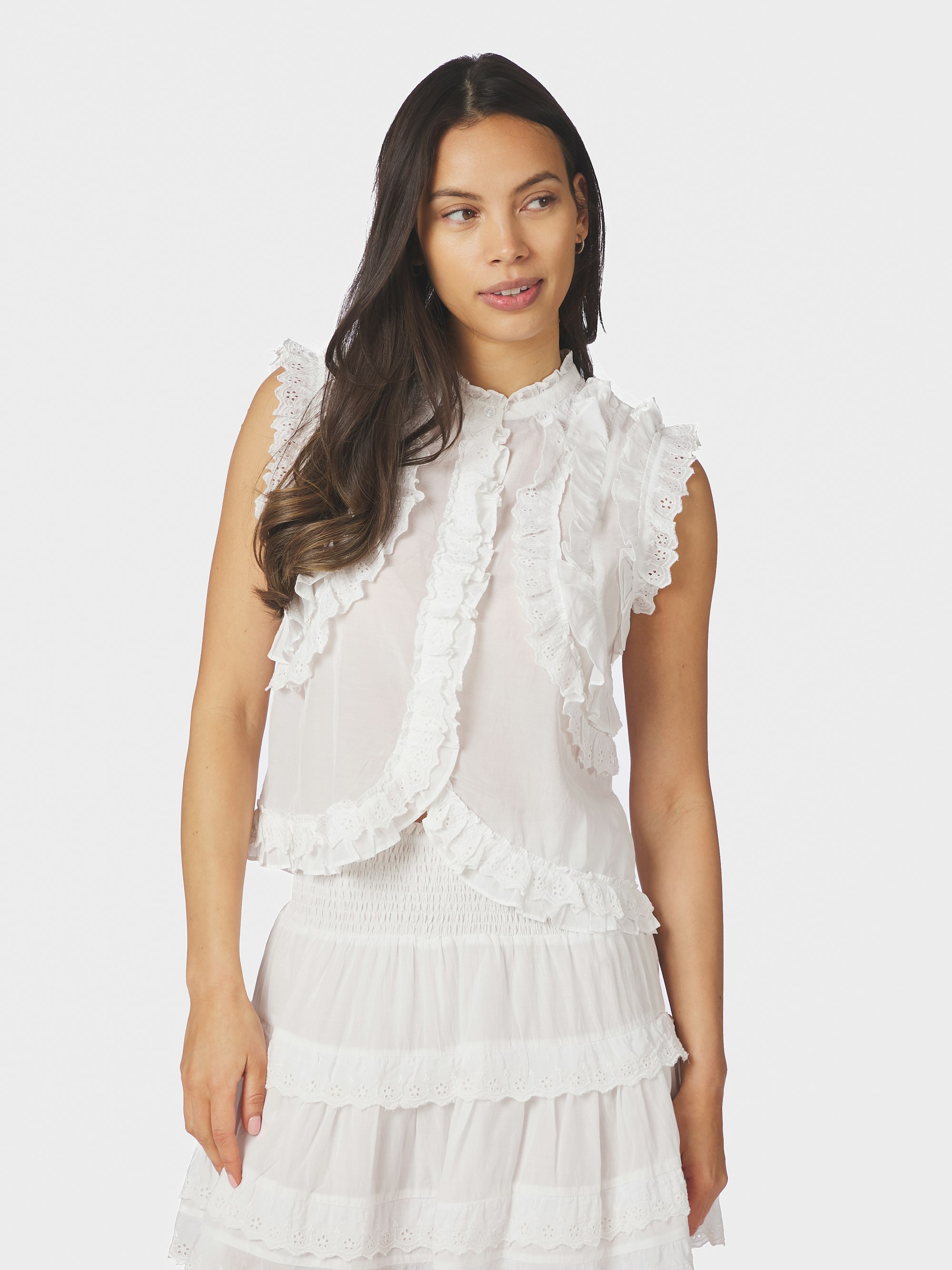 Celia Ruffle Top