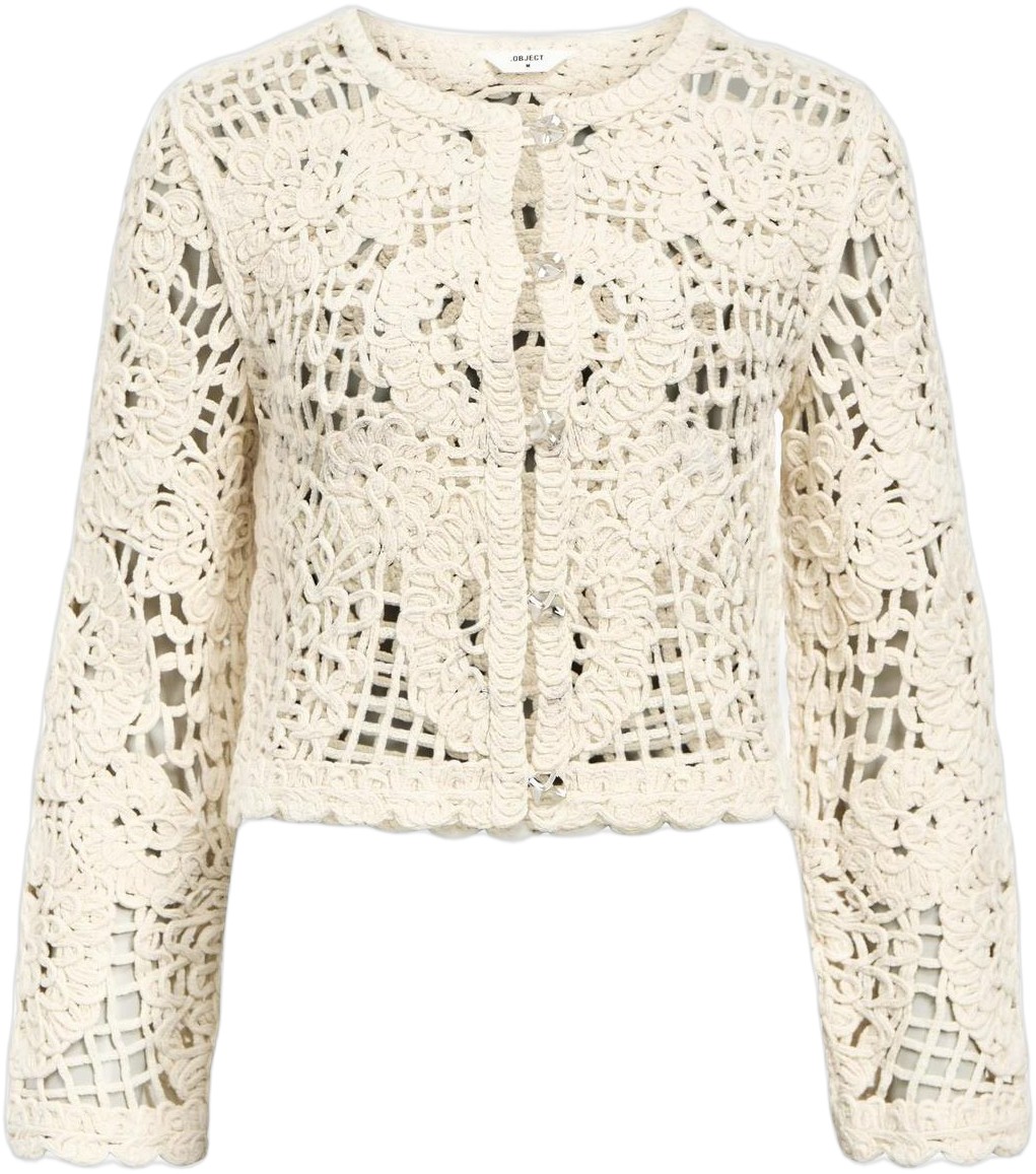 Objlizza Knit REG L/S Cardigan CC3